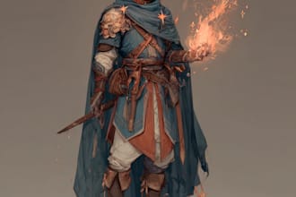 illustrate your ttrpg oc, vtm, fantasy, dnd character art