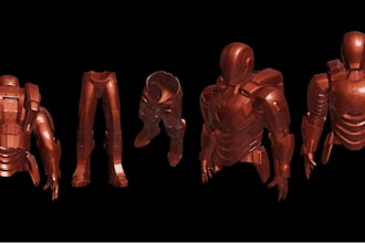 design cosplay props, armor, and helmets in 3d for printing