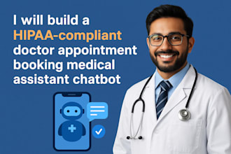do hipaa ai medical scribe voice assistant appointment booking patient chatbot
