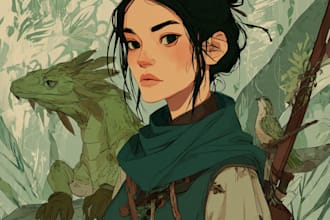 illustrate your oc or dnd character art