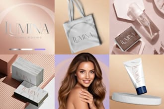design business logo, brand identity and complete branding kit