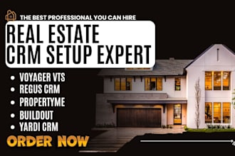 setup real estate CRM regus CRM yardi voyager vts dealpath buildout propertyme