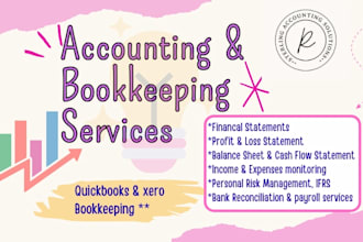 prepare financial statements, profit and loss account, balance sheet ,cash flow