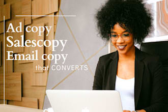 write compelling ad copy sales copy email copy sales page