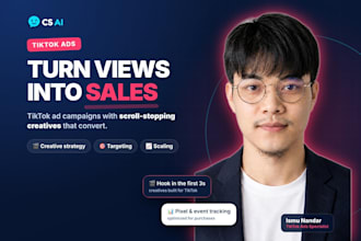 launch high converting tiktok ads campaigns