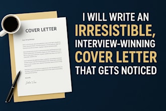 craft a magnetic, job winning cover letter