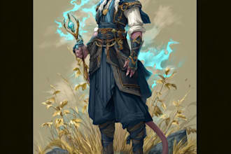 dnd character art and dnd character art