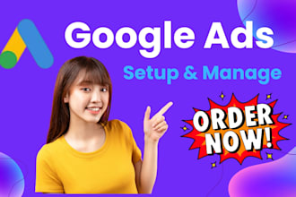 create setup and promote your google adwords PPC campaigns