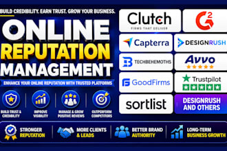 verified clutch g2 goodfirms avvo capterra sourceforge gmb orm online reputation