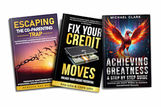 do original book cover design, non fiction book cover design in 24hrs