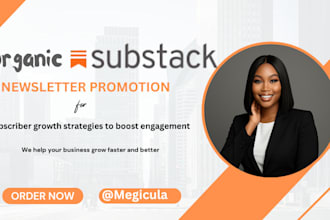 do organic substack promotion, substack page, substack newsletter link promotion