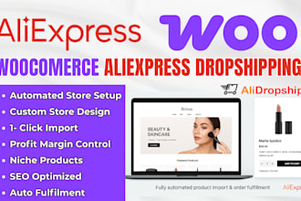 setup aliexpress woocommerce dropshipping store build alidropship website