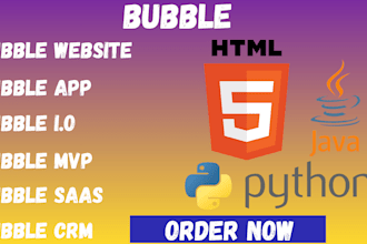 create bubble app bubble website bubble CRM as bubble developer