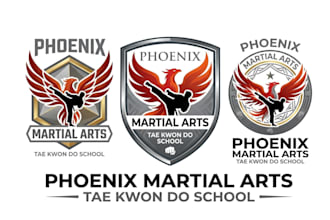 design modern attractive martial arts logo