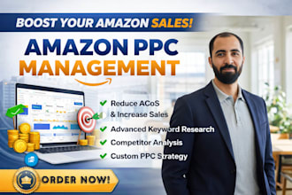 setup, manage and optimise amazon PPC campaigns amazon fba ppc ads campaign