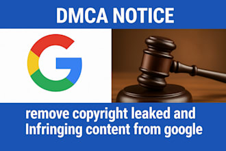 remove unwanted, defaming,false,negative content articles links from google dmca