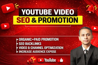 promote your videos with expert youtube SEO