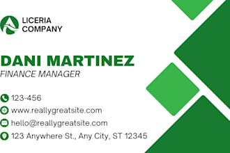 design a premium and creative visiting card