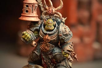 paint pro quality warhammer or gaming figures