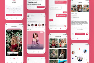 develop online dating app, match making app, networking app, adult social app