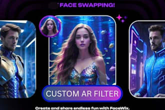 do stunning and interactive ar filter at effect house in all platform