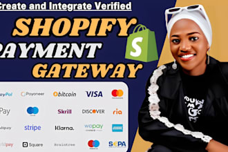 setup shopify payment gateway, payment integration error fixing, shopify store