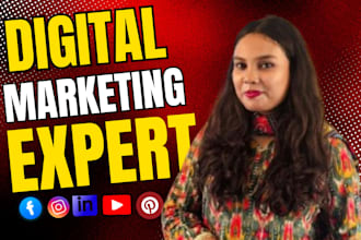 be your digital marketing specialist and social media