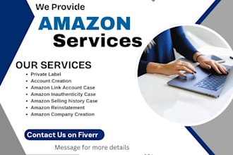 create, manage, reinstate and provide all amazon services