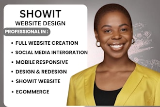 update showit, website design and redesign showit, customize showit website