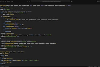 do python tasks, projects and software developer