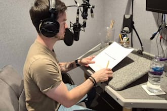 be your british corporate voiceover in english