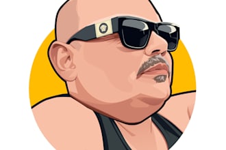 draw avatar, caricature, logo, portrait