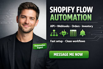 integrate shopify API, write shopify code, build shopify automation, ai system