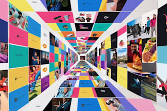 create photo slideshow video, video collage, image montage