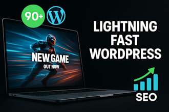 speed up your wordpress game app ecommerce site for SEO and sales