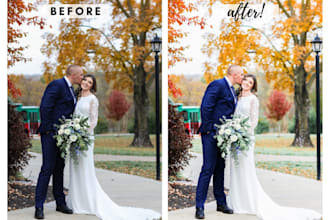 batch edit wedding and event photos