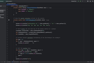 solve java programming tasks and create javafx and swing apps