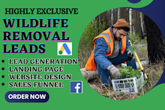 generate wildlife removal leads pest control  fumigation pest control website