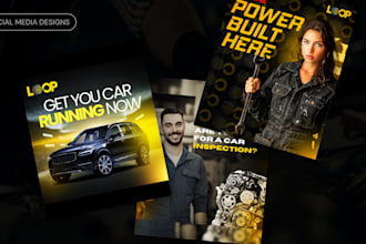 design creative social media posts