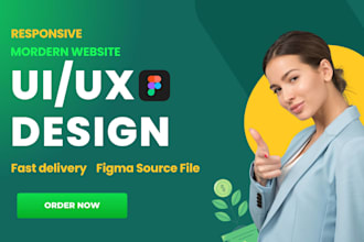 design website UI UX in figma