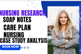 do content in nursing care plans, soap notes, case studies, and medicine