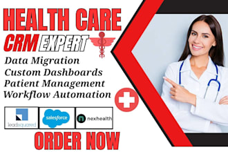 setup healthcare CRM leadsquared healthcare nexhealth updox medchat patientpop