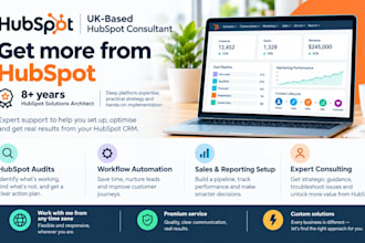 optimise your hubspot CRM with automation, reports and ai tools