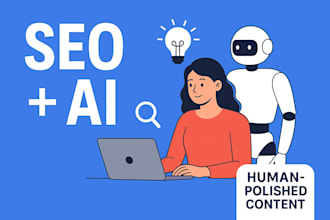 write seo and ai enhanced contents with human refined