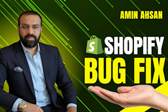fix shopify store issues, bugs, and errors to make your store run smoothly