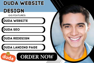 design duda website, duda redesign and do duda seo with duda website builder
