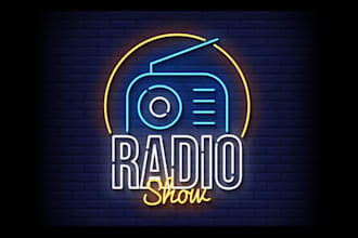 design radio stations logo with unlimited revision for your brand