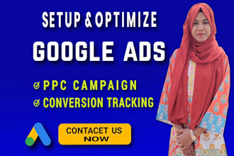 setup and optimize google ads PPC campaigns