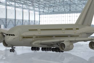 model an aircraft according to preference