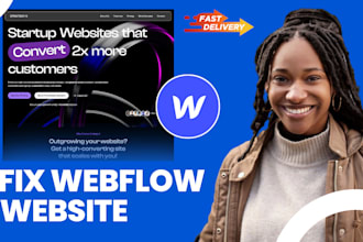 fix webflow website bug design webflow cms webflow memberstack webflow ecommerce